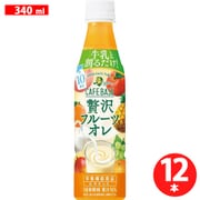 ボス カフェベース贅沢フルーツオレ ハーフケース 340ml×12本