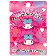 26855 サンリオキャラクターズ キャラクターヘアアクセサリー ポニーテールホルダー 2個セット マイメロディ [キャラクターグッズ]