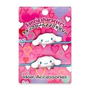 26859 サンリオキャラクターズ キャラクターヘアアクセサリー ポニーテールホルダー 2個セット シナモロール [キャラクターグッズ]