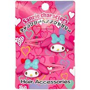 26865 サンリオキャラクターズ キャラクターヘアアクセサリー ヘアピン 2個セット マイメロディ [キャラクターグッズ]