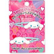 26869 サンリオキャラクターズ キャラクターヘアアクセサリー ヘアピン 2個セット シナモロール [キャラクターグッズ]