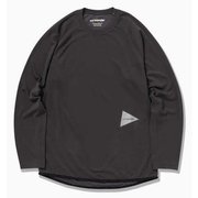 power dry jersey raglan long sleeve T 5742164017 022 charcoal サイズ3 [アウトドア カットソー メンズ]