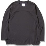 power dry jersey long sleeve T (W) 5742164019 022 charcoal サイズ0 [アウトドア カットソー レディース]