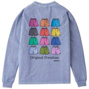 ショーツL/SＴシャツ SHORTS L/S TEE G2SU-T087 DUSTY PURPLE Lサイズ [アウトドア カットソー ユニセックス]