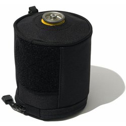unit04 ガス缶カバー　500 ブラック UNIT/04 <GAS CARTRIDGE COVER/CB220 V2.5> | CAMP GEEKS