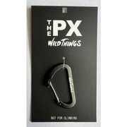 THE PX CARABINER S WPX220026 BLACK [アウトドア アクセサリーカラビナ]