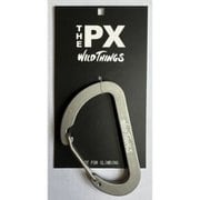 THE PX CARABINER M WPX220027 F.GREY [アウトドア アクセサリーカラビナ]