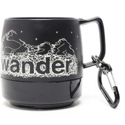 and wander DINEX 5742977172 black [アウトドア マグカップ]