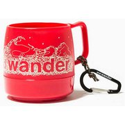 and wander DINEX 5742977172 red [アウトドア マグカップ]