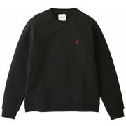 ワンポイントスウェットシャツ ONE POINT SWEATSHIRT G302-FT BLACK Mサイズ [アウトドア スウェット ユニセックス]