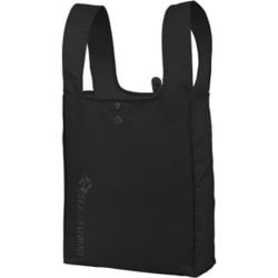 フォールドフラットポケットショッピングバッグ ST83603 ブラック 9L [アウトドア ショッピングバッグ]