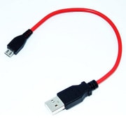 急速充電2.4A対応 microUSB充電専用ケーブル 15cm IQOS/GLO対応 SU2-MC15IG