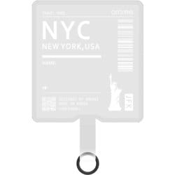 AR19139 [NEWYORK TAG HOLDER ストラップホール クリア]