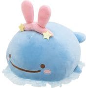 じんべえさん うみうさぎシリーズ スーパーもーちもち ぬいぐるみ Sサイズ まいごのこくじら [キャラクターグッズ]