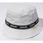 BUCKET HAT POZ-22008 SN10 white [ハット]