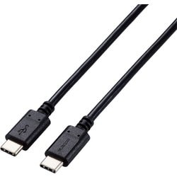 USB2.0ケーブル USB Type-C to USB Type-C 2m ブラック U2C-CC5PC20NBK
