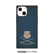 KMY-49D [鬼滅の刃 iPhone 13 mini/12 mini対応スクエアガラスケース 嘴平 伊之助]