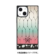 KMY-49E [鬼滅の刃 iPhone 13 mini/12 mini対応スクエアガラスケース 胡蝶 しのぶ]