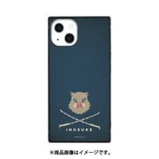 KMY-50D [鬼滅の刃 iPhone 13対応スクエアガラスケース 嘴平 伊之助]
