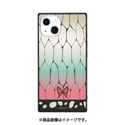 KMY-50E [鬼滅の刃 iPhone 13対応スクエアガラスケース 胡蝶 しのぶ]