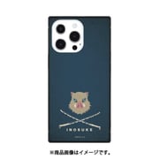 KMY-51D [鬼滅の刃 iPhone 13 Pro対応スクエアガラスケース 嘴平 伊之助]