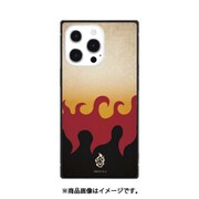 KMY-51F [鬼滅の刃 iPhone 13 Pro対応スクエアガラスケース 煉獄 杏寿郎]