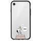 SNG-666A [iPhone SE（第3世代）/SE（第2世代）/8/7/6s/6 4.7インチ用 IIIIfit（イーフィット）クリアケース ピーナッツ ドッグハウス]