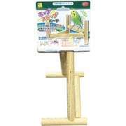 小鳥のホップステップ パーチ [鳥用 とまり木]