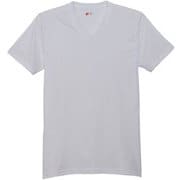 HM2125G [青ラベルVネックTシャツ メンズ 3枚組 L ホワイト]