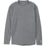 HM4V102 [ロングスリーブTシャツ メンズ L ヘザーグレー]