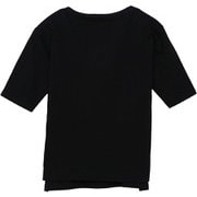 ボートネックTシャツ ウィメンズ F ブラック HW1T301