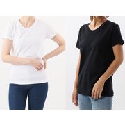 クルーネックTシャツ ウィメンズ 2枚組 L アソート HW5320