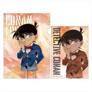 名探偵コナン メタリッククリアファイル 江戸川コナン [キャラクターグッズ]
