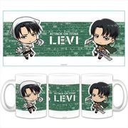 進撃の巨人 マグカップ C リヴァイ [キャラクターグッズ]