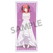 映画 五等分の花嫁 マイクロファイバースポーツタオル ウェディングドレス ver. 中野二乃 [キャラクターグッズ]