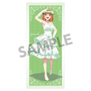 映画 五等分の花嫁 マイクロファイバースポーツタオル ウェディングドレス ver. 中野四葉 [キャラクターグッズ]