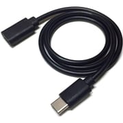 USB2.0 TYPE-C延長ケーブル 50cm SU2-TCE50BK