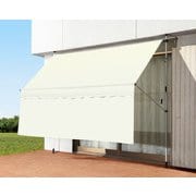 FL0400020 [日よけスクリーン＆ブラインド すだれ付き 300cm幅 アイボリー]