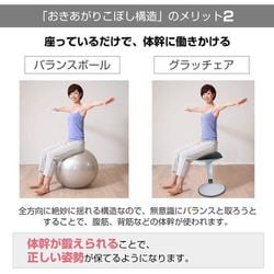 ヨドバシ.com - バランスボディ研究所 B0070-1 [グラッチェア