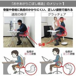 ヨドバシ.com - バランスボディ研究所 B0070-4 [グラッチェア