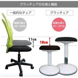 ヨドバシ.com - バランスボディ研究所 B0070-4 [グラッチェア