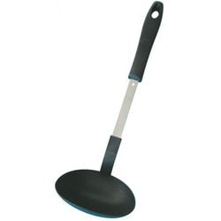 カラフル耐熱抗菌 お玉 ブラック 039371003