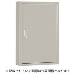 B10-45 [盤用キャビネット 露出形 木製基板付 フカサ100mm ライトベージュ塗装 1個入 外形寸法（ヨコ×タテ×フカサ）：400×500×100]