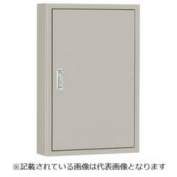 盤用キャビネット 露出形 木製基板付 フカサ120mm クリーム塗装 1個入 外形寸法（ヨコ×タテ×フカサ）：350×700×120 B12-357C
