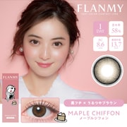 メープルシフォン ワンデー 10枚入 ±0.00（度なし） [カラーコンタクトレンズ]