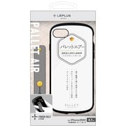 LN-ISS22PLAWH [iPhone SE（第3世代）/SE（第2世代）/8/7/6s/6 4.7インチ用 超軽量・極薄・耐衝撃ハイブリッドケース「PALLET AIR」 ホワイト （スマホベルト付属）]
