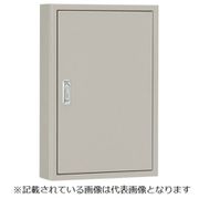B18-355 [盤用キャビネット 露出形 木製基板付 フカサ180mm ライトベージュ塗装 1個入 外形寸法（ヨコ×タテ×フカサ）：350×500×180]