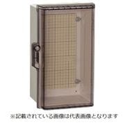 P14-33CA [プラボックス 透明扉 汎用タイプ ホワイトグレー 1個入 外形寸法（ヨコ×タテ×フカサ）（mm）：300×300×140]