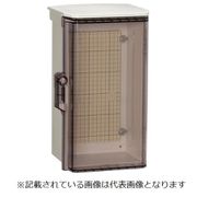 OP18-43CA [プラボックス 透明扉 屋根付 汎用タイプ ホワイトグレー 1個入 寸法（ヨコ×タテ×フカサ）（mm）：400×300×180 外形寸法（タテ）（mm）：321]