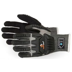 S15GPNVB-6 [Superior Glove Dexterity 耐薬品ニトリルコーティング/耐切創繊維ニット 耐衝撃ラバープロテクション・耐切創・耐穿孔 作業用保護手袋]